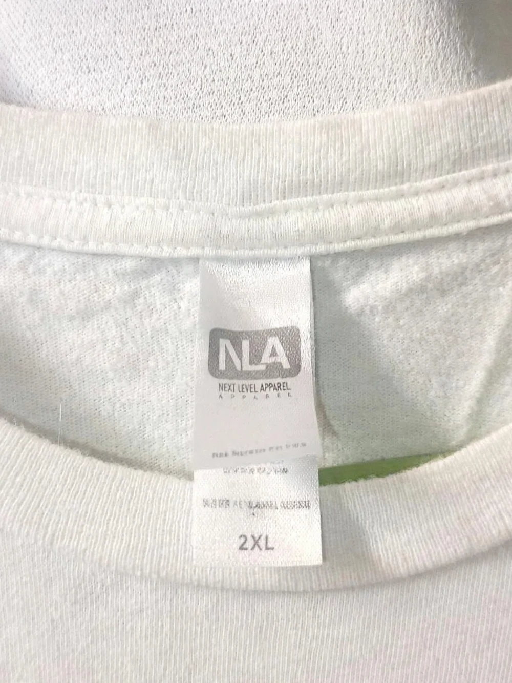 Next Level Apparel white short